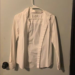 White Jcrew Button down shirt